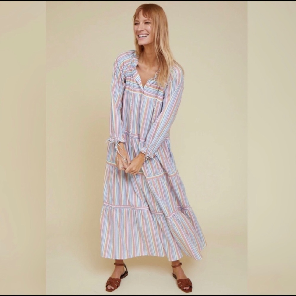 Warm Brand colonial maxi dress size 0